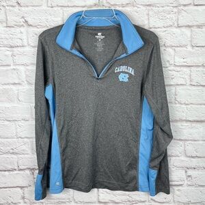 North Carolina Tar Heels Logo Quarter Zip Base Layer Size S